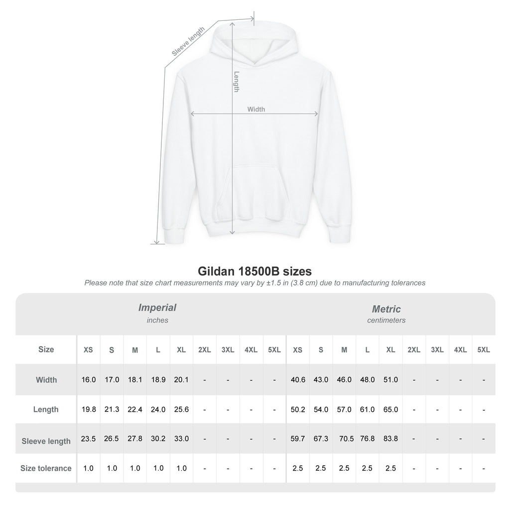 VMWC - Youth Gildan Heavy Blend Hooded Sweatshirt